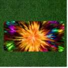 Custom Personalized License Plate Auto Tag With INSANE Color Splash Fire NEW