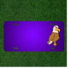 Custom Personalized License Plate With Add Names To Eagle Bird Prey Eagle