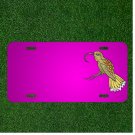 Custom Personalized Car License Plate With Add Names To Bird Animal Beak