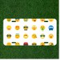 Creative License Plate Auto Tag With Smiley Face Emoji License Plate Design