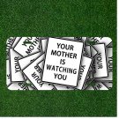 Custom Personalized License Plate Tag With Your Mother Is Watching You FUNNY