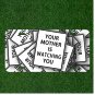 Custom Personalized License Plate Tag With Your Mother Is Watching You FUNNY