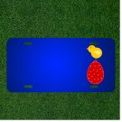 Custom Personalized License Plate With Add Names To Chick Animal Bird Egg