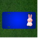 Custom Personalized License Plate With Add Names To Easter Bunny Bunny