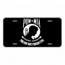 Custom Personalized License Plate Car Tag With Pow Mia You Are Not Forgotten