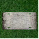 Custom Personalized License Plate Auto Tag With Old Cracked Design Add Names