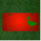 Custom Personalized License Plate With Add Names To Duck Bird Water Poultry