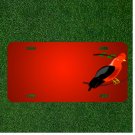 Custom Personalized License Plate With Add Names To Bird Peru Exotic Tropical