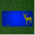Custom Personalized License Plate With Add Names To Deer Buck Male Young