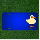 Custom Personalized License Plate With Add Names To Duck Animal Bird Cartoon