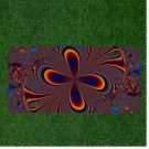 Creative Personalized Car License Plate With Abstract Fractal Background