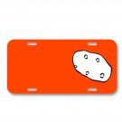 Potato Food Vegetable Root Vegetable On License Plate Car Front Add Names