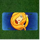 Custom Personalized License Plate Auto Tag With Virgo Zodiac Sign