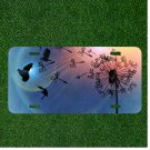 Custom Personalized License Plate Auto Tag With Amazing Birds By Tree Design