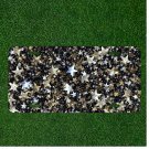 Creative License Plate Auto Tag With Gold And White Shining Stars