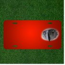 Custom Personalized License Plate With Add Names To Eagle Bird Eyes Animal