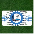 Creative License Plate Auto Tag With Goals Idea Vision Strategy Progress NEW
