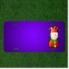 Custom Personalized License Plate With Add Names To Jester Costume Joker Hat