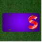 Custom Personalized License Plate With Add Names To Alphabet S Abc Letter