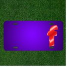 Custom Personalized License Plate With Add Names To Alphabet F Abc Letter