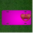 Custom Personalized Car License Plate With Add Names To Climbing Gear Pulley