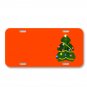 Christmas Tree Christmas Tree On License Plate Car Front Add Names