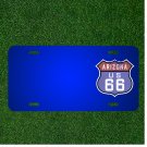 Custom Personalized License Plate With Add Names To Route 66 Sign Highway