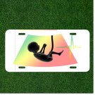 Custom Personalized License Plate Auto Tag With Colorful Baby Amazing Design