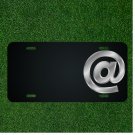 Custom Personalized License Plate With Add Names To @ Symbol Design NEW