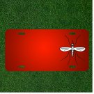 Custom Personalized License Plate With Add Names To Insect Malaria Mosquito