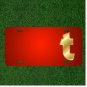 Custom Personalized License Plate With Add Names To Letter T Lowercase