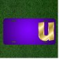 Custom Personalized License Plate With Add Names To Letter U Lowercase