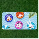 Custom Personalized License Plate Auto Tag With Bunny,Cat,Dog And Penguin Tubes
