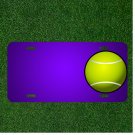 Custom Personalized License Plate With Add Names To Tennis Ball Sport Racket