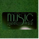 Custom Personalized License Plate Auto Tag With Its More Than Just Music