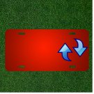 Custom Personalized License Plate With Add Names To Reload Arrows Refresh