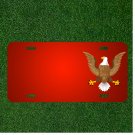 Custom Personalized License Plate With Add Names To Bald Eagle National Usa
