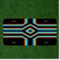 Creative Personalized Car License Plate With Cross Abstract Christian