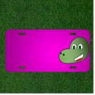 Custom Personalized Car License Plate With Add Names To Dinosaur Dragon