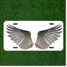 Custom Personalized License Plate Auto Tag With Angel Wings Design NEW