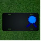 Custom Personalized License Plate With Add Names To Blue Ribbon Design NEW