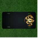 Custom Personalized License Plate With Add Names To Golden Dragon Lizard NEW