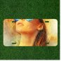 Custom Personalized License Plate Auto Tag With Women With Hat And Sunglasses
