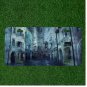 Custom Personalized License Plate Auto Tag With Dark Gloomy Building View Art