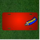 Custom Personalized License Plate With Add Names To Container Toothpaste Tube