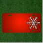 Custom Personalized License Plate With Add Names To Snowflake Meteorology Snow