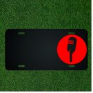 Custom Personalized License Plate With Add Names To Singer Microphone Design NEW