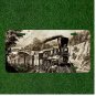 Custom Personalized License Plate Auto Tag With Fancy Train Design Art NEW