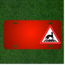 Custom Personalized License Plate With Add Names To Cat Design Sign NEW