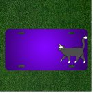 Custom Personalized License Plate With Add Names To Cat Animal Walking Mammal